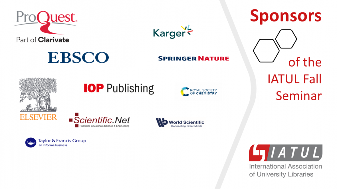 Image Sponsors of the IATUL Fall Semimnar 2022